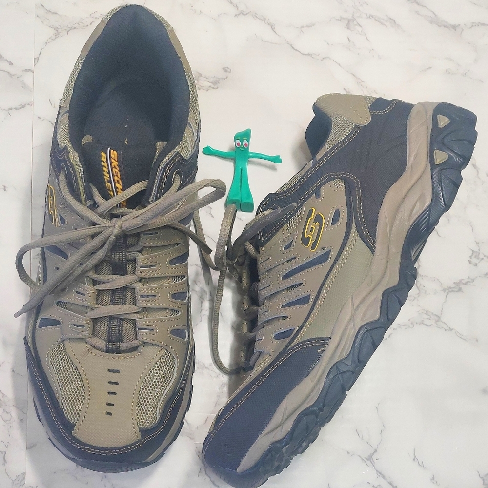Skechers Men's Afterburn Memory Fit Sneakers, Size 13 - Picture 2 of 9